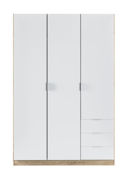 LC Armario 3p+3cajones ROBLE CANADIAN/BLANCO ARTIK