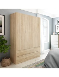 LC Armario 3p+4c ROBLE CANADIAN