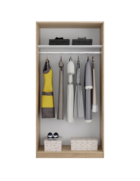 Armario 2p correderas ROBLE CANADIAN