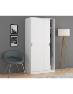 Armario 2p correderas BLANCO