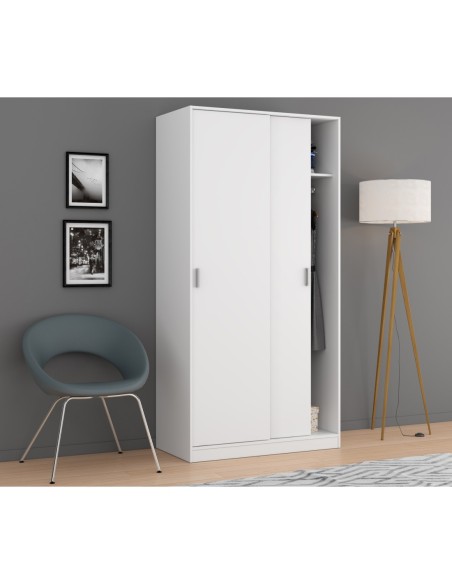 Armario 2p correderas BLANCO