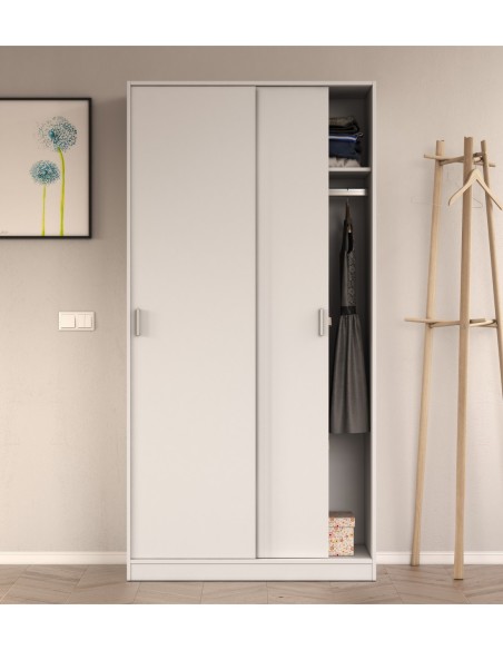 Armario 2p correderas BLANCO