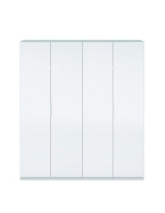 Armario 4 puertas BLANCO BRILLO 2