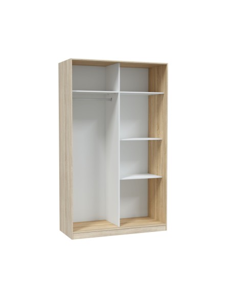 NOON PLUS Armario 2p correderas R.CANADIAN/BLANCO ARTIK