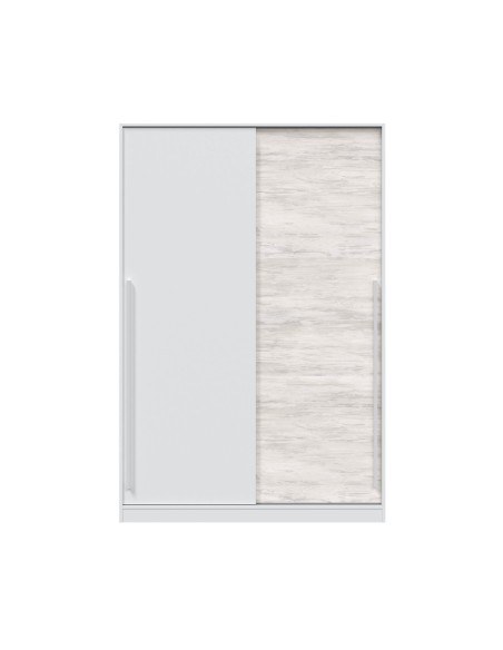 MAX Armario 2p correderas BLANCO ARTIK/BL.VELHO