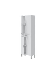 ARUBA COLUMNA BAÑO 4P + 1C BLANCO BRILLO