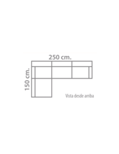 Sofá Chaiselongue Cenes