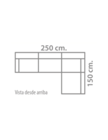 Sofá Chaiselongue Martin