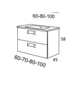 Mueble de lavabo a medida